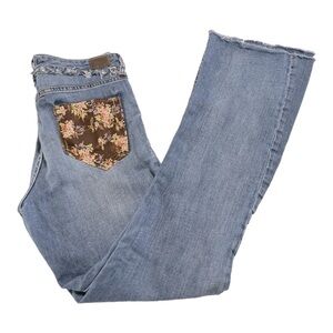 Dear John TOPANGA distress raw flare jeans size 29